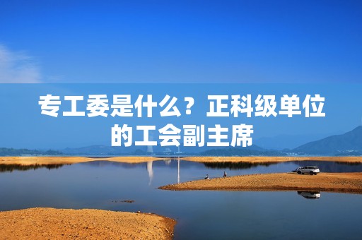 专工委是什么？正科级单位的工会副主席-图1