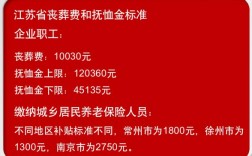 2023丧葬费南京什么标准？南京事业单位退休人员丧葬弗