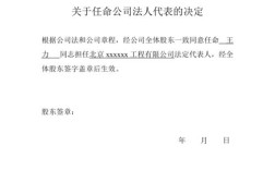 一人有限公司登记申请中，法人代表任免机构怎么填写？全民所有制单位法人任免书