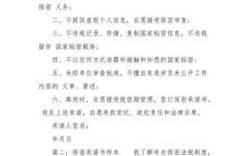 涉密人员所签订的保密承诺书主要包括？（单位网络保密承诺书）