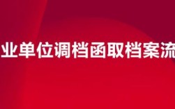 事业单位编制人员提档流程？（事业单位 调阅档案）