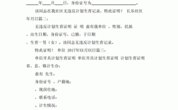 入党计生证明没有生育证怎么办？单位无违反计生政策证明材料