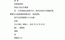 脚踝受伤请假条怎么写？（事业单位受伤请假条）