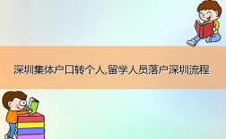 深圳新公司没集体户口怎么办？工作单位落户 非集体户