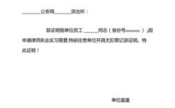 开无犯罪记录证明的介绍信从哪里弄？（单位介绍信无犯罪证明）