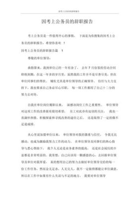 我考上了公务员,现在准备把电厂的工作辞职,辞职报告怎么写呀？政府单位辞职信怎么写-图3