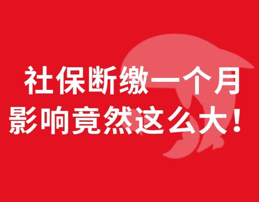 外地人，在北京工作，社保断交了一个月，有什么影响？北京单位保险断了一个月-图3