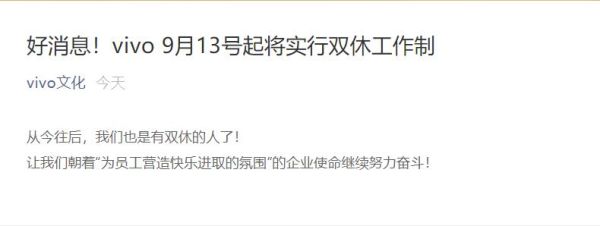 公司大小周制前两个月没事做双休后面要求把前面休的补回去合理吗？单位改双休的通知-图3