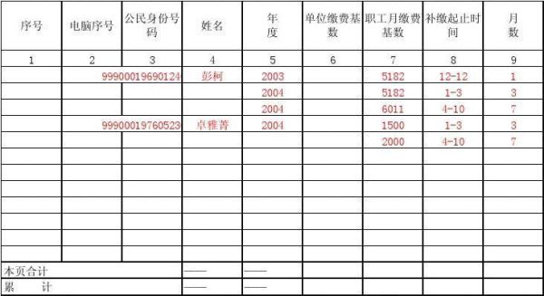 社保补缴明细清单怎么写？单位养老打补缴单情况说明-图2