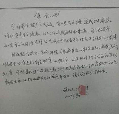 在派出所写保证书属于什么处罚？施工单位给派出所的担保书-图1