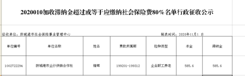 2011年前补缴社保滞纳金是怎么算？单位补缴社保怎么算滞纳金-图1