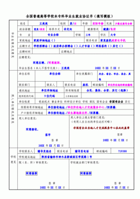 普通高等学校毕业生就业协议书中的报到单位和落户地址怎么填写？报到证必须填工作单位-图3