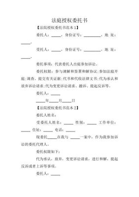 委托人出庭需要带什么？被告单位委托人出庭-图2