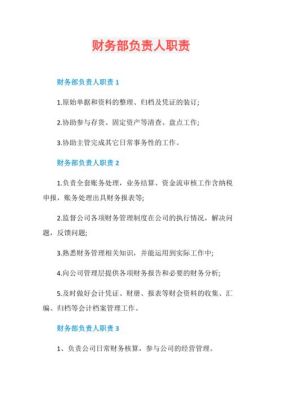 一般纳税人企业的财务负责人承担什么法律责任？事业单位财务负责人负什么责任-图1