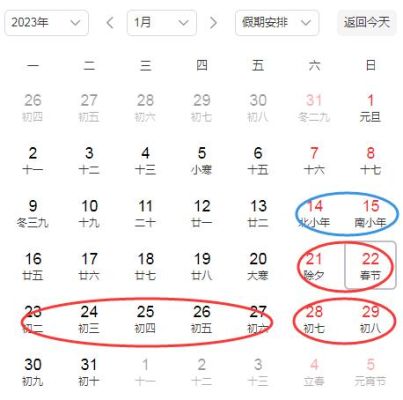 2023年春节单休公司休哪几天？单休单位过年休几天-图1