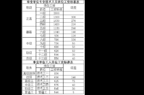 事业单位工人职称兑现标准？（2003年事业单位职员等级）-图1