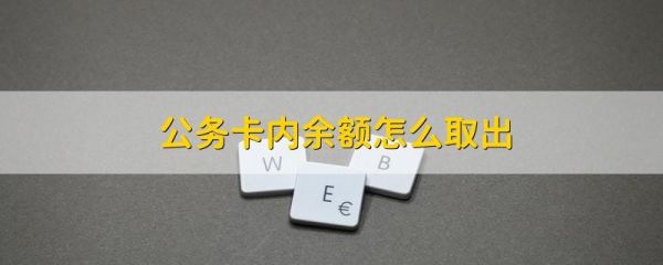 公务卡查询账户余额什么意思？（公务卡透支单位能查到吗）-图3