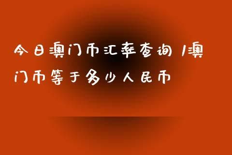 澳门实行外汇管制吗？（行政单位发生外币业务时）-图1