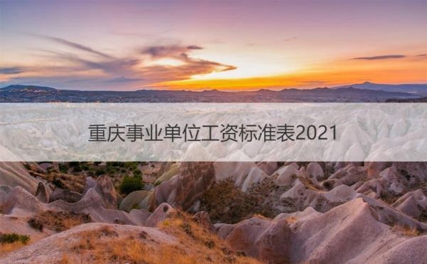 2021重庆事业单位改革？（重庆市事业单位工资改革）-图1