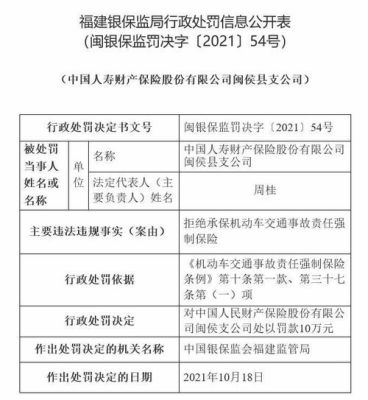 保险公司不给承保险种怎么处罚？（未按规定承保风险单位）-图3