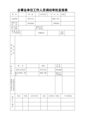 调动审批机关是哪个部门？（从企业调入事业单位审批表）-图2