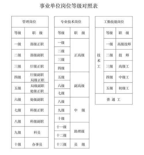 事业单位初级职称相当于什么级别？（事业单位专业技术岗位级别）-图3