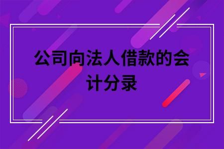 法人借公司钱怎么处理？（单位还法人借款的分录）-图2