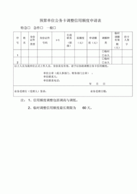 公司账户额度申请怎么写？（单位申请模版）-图2