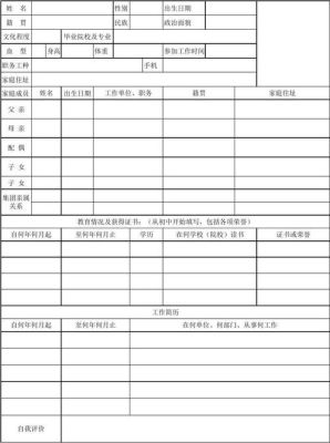 个人档案里都有什么？（企业单位个人档案表）-图2