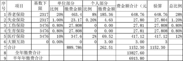 缴费单位数合计什么意思？（社保单位缴费合计小）-图3