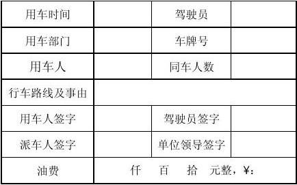 接送领导的用车事由怎么填？（单位接送领导车）-图1