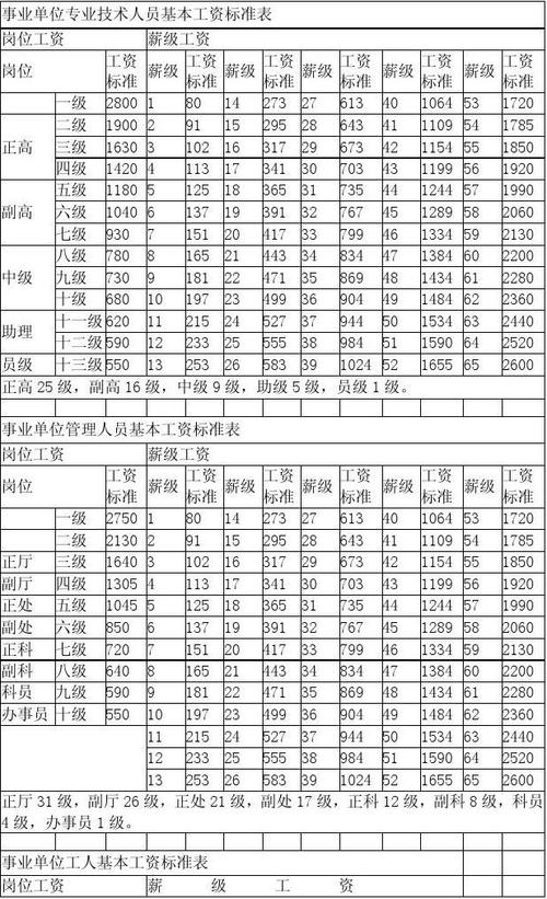 2021年机关事业单位调资标准？（事业单位如何加工资）-图3