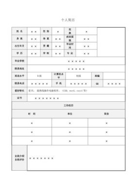 我是学生，有个表要填工作单位及职务和个人简历，怎么填？（我与单位有哪些内容包括哪些）-图2