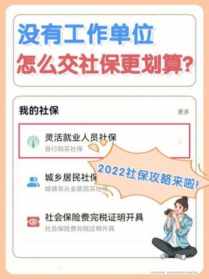 有城市户口而没有工作能交社保吗？（无工作单位怎么买社保）-图1