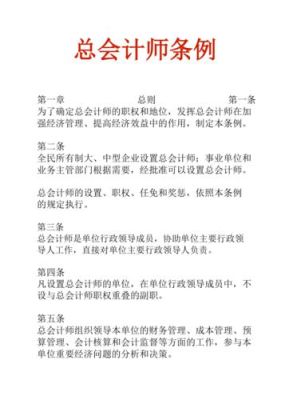 经济师能当总会计师吗？（总会计师条例主要规定了单位总会计师的）-图1