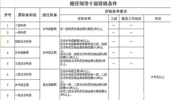 事业单位提拔中层干部标准及年限？（事业单位股级干部条件）-图1