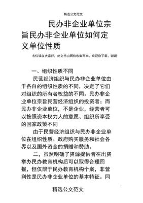 民办非企业单位个体是什么性质？（民办非企业单位如何定义单位性质）-图1